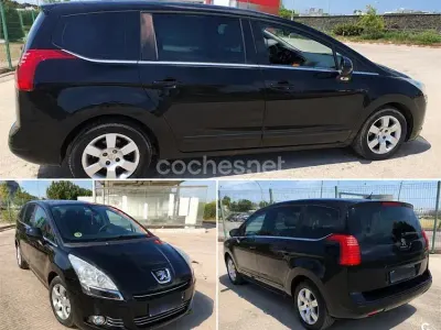 Usado Peugeot 5008 Family 150 CV (110 kW) 2012 Negro Monovolumen