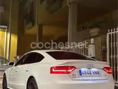 Usado Audi A5 Sportback 143 CV (105 kW) 2013 Blanco Utilitario