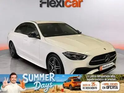 Usado Mercedes C200 163 CV (119 kW) 2023 Blanco Berlina