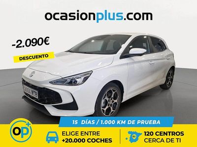 Blanco Usado 2024 MG MG3 Luxury Utilitario | 22.990 € (Caro)