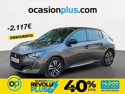 Usado Peugeot 208 Allure 100 CV (73 kW) 2023 Gris Utilitario