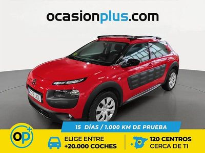 Usado Citroën C4 Cactus Feel 92 CV (67 kW) 2015 Rojo Utilitario