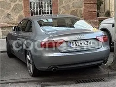 Usado Audi A5 190 CV (139 kW) 2008 Gris / plata Coupe