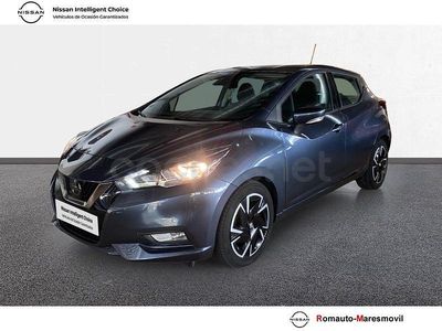 Usado Nissan Micra Acenta 92 CV (67 kW) 2021 Gris / plata Utilitario