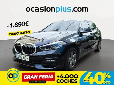 Usado BMW 118 150 CV (110 kW) 2022 Negro Utilitario