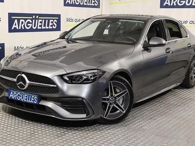 Używany Mercedes C200 AMG line 204 KM (150 kW) 2022 Szary Sedan/Limuzyna
