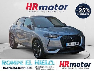 Usado DS Automobiles DS3 Crossback So Chic 130 CV (95 kW) 2021 Gris / plata SUV