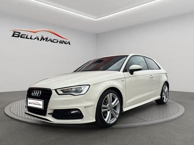 Usado Audi A3 S-Line 150 CV (110 kW) 2015 Blanco Utilitario
