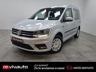 Usado VW Caddy Beach 102 CV (75 kW) 2019 Gris Monovolumen