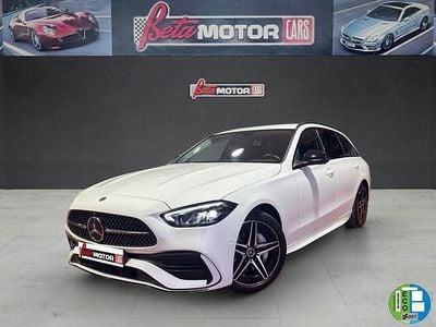 Blanco Usado 2023 Mercedes C220 Familiar | 35.990 € (Super precio)