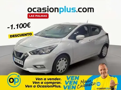 Usado Nissan Micra Acenta 92 CV (67 kW) 2023 Gris Utilitario
