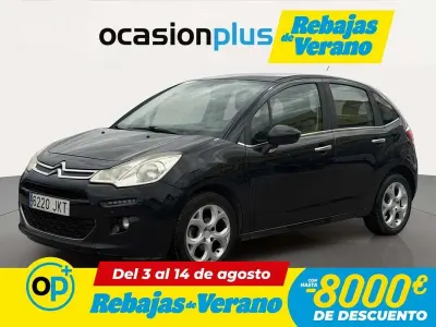 Usado Citroën C3 Live 82 CV (60 kW) 2015 Negro Utilitario