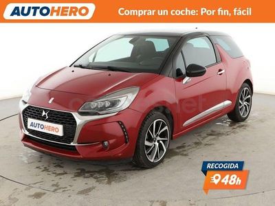 Usado DS Automobiles DS3 Style 110 CV (80 kW) 2018 Rojo Berlina