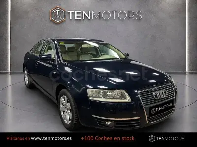 Usado Audi A6 140 CV (102 kW) 2007 Azul Berlina