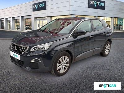 Usado Peugeot 3008 Active 130 CV (95 kW) 2020 Negro SUV
