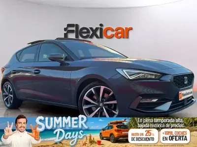 Usado Seat Leon FR 150 CV (110 kW) 2020 Gris Berlina