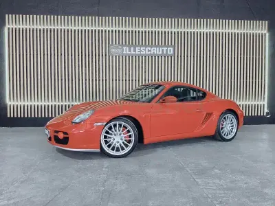 Usado Porsche Cayman S 295 CV (216 kW) 2006 Rojo Coupe