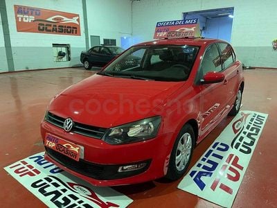 Usado VW Polo Advance 85 CV (62 kW) 2010 Granate Utilitario