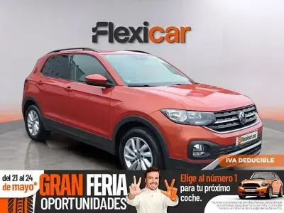 Usado VW T-Cross Advance 110 CV (80 kW) 2023 Naranja SUV