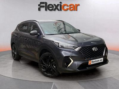 Usado Hyundai Tucson N Line 136 CV (100 kW) 2019 Gris SUV