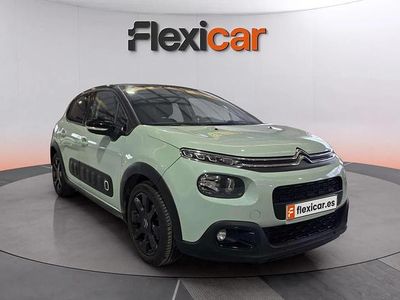 Käytetty Citroën C3 Feel 110 HP (80 kW) 2017 Vihreä Sedan