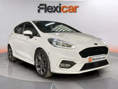 Brugt Ford Fiesta ST-Line 125 HK (91 kW) 2018 Hvid Hatchback