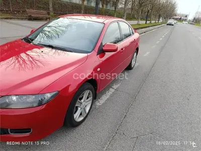Usado Mazda 6 Active 120 CV (88 kW) 2006 Rojo Berlina