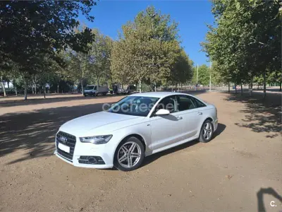 Usado Audi A6 Premium 190 CV (139 kW) 2016 Blanco Berlina