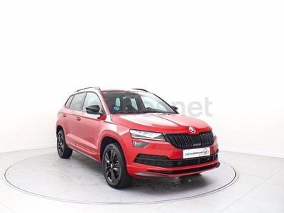 Usado Skoda Karoq SportLine 150 CV (110 kW) 2019 Rojo SUV