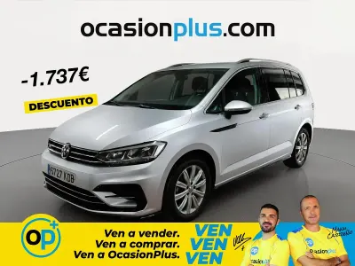 Usado VW Touran Sportline 150 CV (110 kW) 2017 Gris Monovolumen