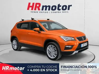 Usado Seat Ateca 4Drive 150 CV (110 kW) 2017 Naranja SUV