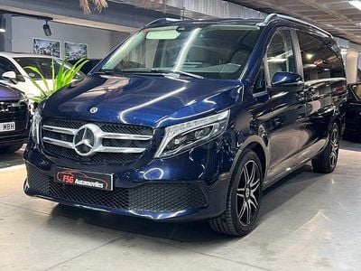 Usado Mercedes V220 Exclusive 163 CV (119 kW) 2021 Azul Monovolumen