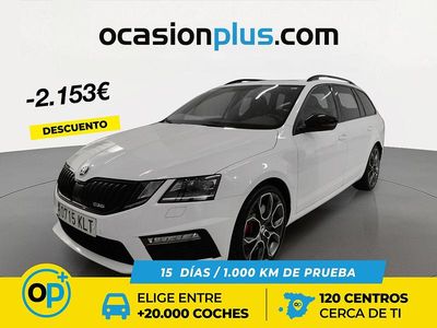Usado Skoda Octavia RS 230 CV (169 kW) 2018 Blanco Familiar