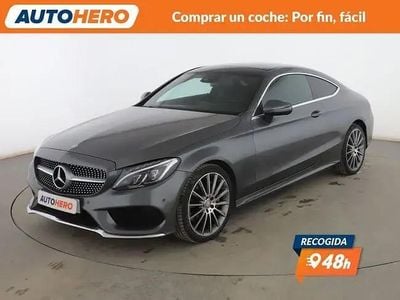 Käytetty Mercedes C250 AMG line 204 HP (150 kW) 2016 Harmaa Coupe - kaksiovinen