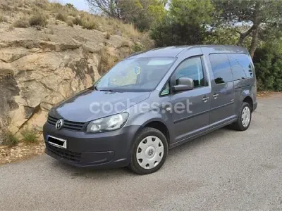 Usado VW Caddy Trendline 102 CV (75 kW) 2015 Gris / plata Monovolumen