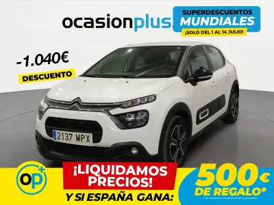 Usado Citroën C3 PureTech 83 CV (61 kW) 2024 Blanco Berlina