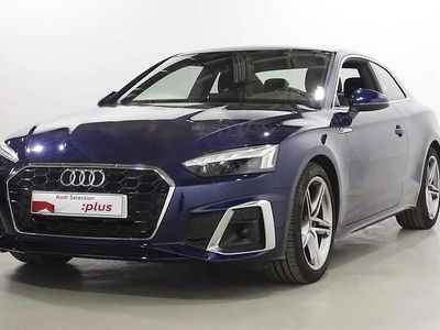 Usado Audi A5 S-Line 190 CV (139 kW) 2020 Azul Coupe