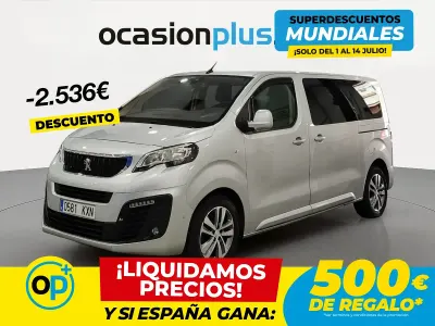 Usado Peugeot Traveller Active 150 CV (110 kW) 2019 Gris Monovolumen