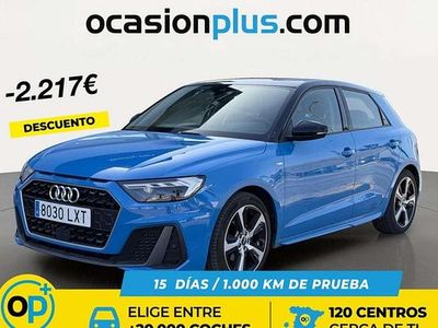 Usado Audi A1 Sportback S-Line 110 CV (80 kW) 2022 Azul Utilitario