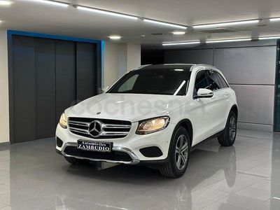 Usado Mercedes GLC220 170 CV (125 kW) 2018 Blanco SUV