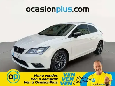 Usado Seat Leon SC Style 110 CV (80 kW) 2015 Blanco Utilitario