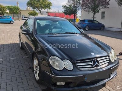 Usado Mercedes CLK500 Avantgarde 306 CV (225 kW) 2003 Negro Coupe