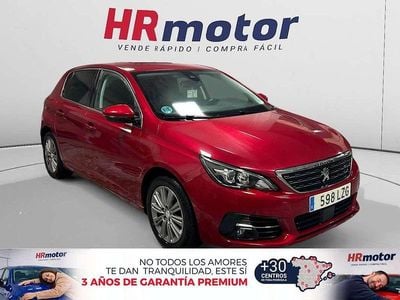 Usado Peugeot 308 Allure 132 CV (97 kW) 2021 Rojo Utilitario