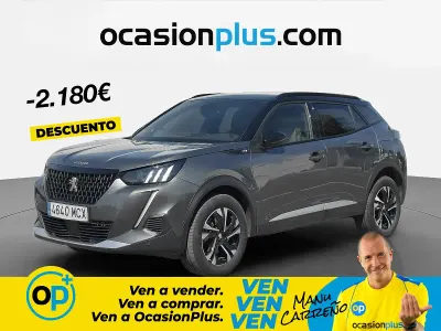 Käytetty Peugeot 2008 GT 130 HP (95 kW) 2022 Harmaa Katumaasturi