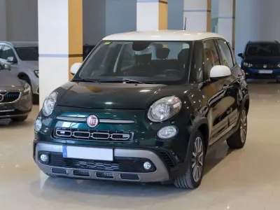 Usado Fiat 500L Lounge 120 CV (88 kW) 2018 Verde Monovolumen