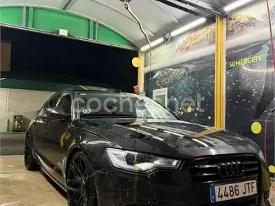 Usado Audi A6 204 CV (150 kW) 2012 Negro Familiar