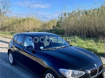Usado BMW 114 Sport Line 102 CV (75 kW) 2012 Negro Utilitario