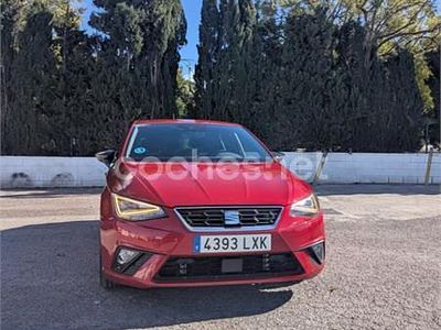 Usado Seat Ibiza FR 110 CV (80 kW) 2022 Granate Utilitario