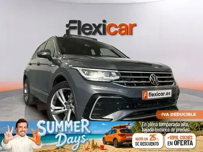 Usado VW Tiguan R-line 150 CV (110 kW) 2021 Gris SUV
