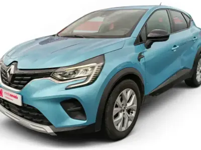 Usado Renault Captur Intens 91 CV (66 kW) 2021 Azul SUV
